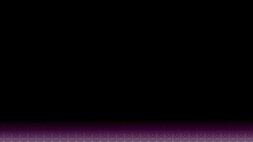 A purple and black background with a pattern video