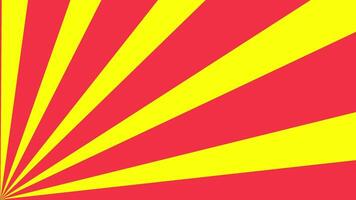 Animated background of yellow and orange sunlight in the bottom corner video