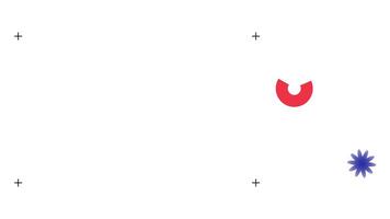 A red and blue arrow pointing to the same spot video