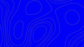A blue background with lines and circles video