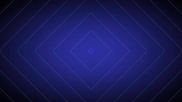 abstrakt Blau Hintergrund mit Linien und Diamanten video