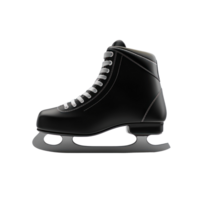 la glace patin côté vue isoler sur transparent Contexte png