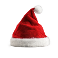 Santa Hat front view isolate on transparent background png