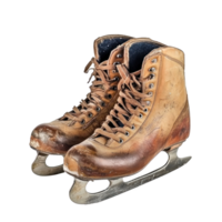 ice skates isolate on transparent background png