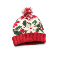 Christmas funny cap isolate on transparent background png