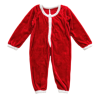 Christmas red pajama isolate on transparent background png
