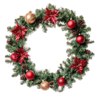 Christmas Garland isolate on transparent background png