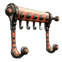 Steampunk Coat rack Furniture piece, Furniture rendering png