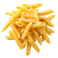 Delicious uncooked pasta ready for culinary use png