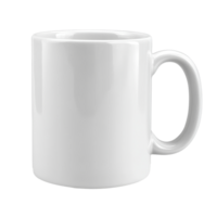 Simple white mug ready for customization and use png
