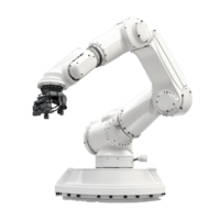 Robotic arm designed for precision automated tasks png