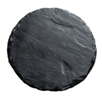 Elegant round slate serving tray for versatile use png