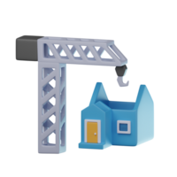3D Property Developer Transparent Icon Illustration png