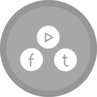 Social Media Icon Design vector