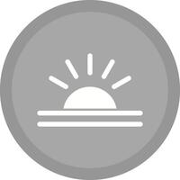 Sunrise Icon Design vector