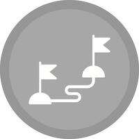 Milestones Icon Design vector