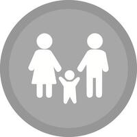 Family Photo Icon Design vector