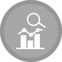Digital Analytics Icon Design vector