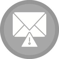 Message Alert Icon Design vector