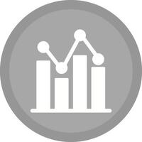 Bar Chart Icon Design vector