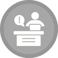 Service Desk Icon Design vector