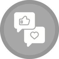User Feedback Icon Design vector
