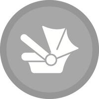 Car Seat Safety Icon Design vector