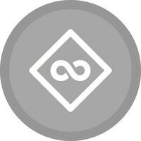 Infinity Sign Icon Design vector