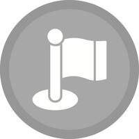 Flagpole Icon Design vector