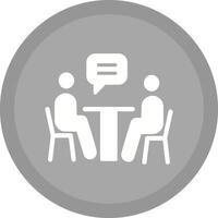 News Interview Icon Design vector