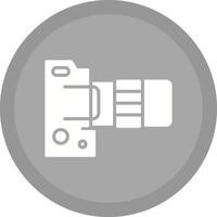 DSLR Essentials Icon Design vector