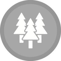 Evergreen Tree Icon Design vector