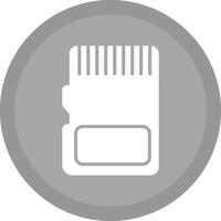 Memory Cards Icon Design vector