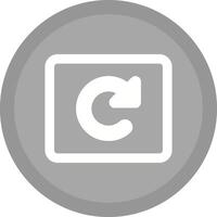 Refresh Symbol Icon Design vector