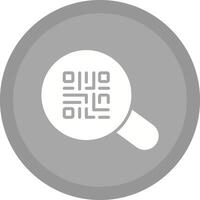 QR Code App Icon Design vector