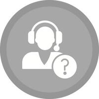 Help Request Icon Design vector