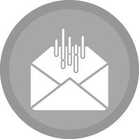 Mail Sorting Icon Design vector