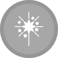 Sparklers Icon Design vector