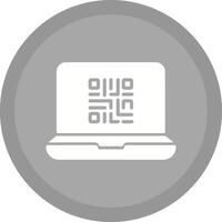 QR Code Scanner App Icon Design vector