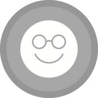 Nerd Face Icon Design vector