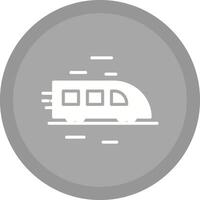 High Speed Train Icon Design vector