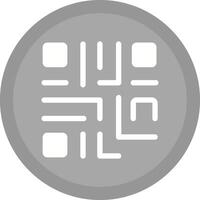QR Code Icon Design vector