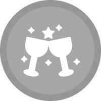 Wine Party Icon Design vector