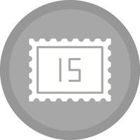 Postage Due Icon Design vector