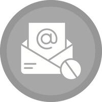 Junk Mail Icon Design vector