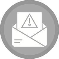 Spam Filter Icon Design vector