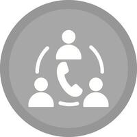 Contact Team Icon Design vector