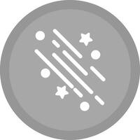 Party Streamers Icon Design vector