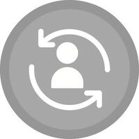 Retargeting Icon Design vector