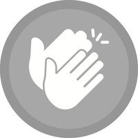 Clapping Hands Icon Design vector